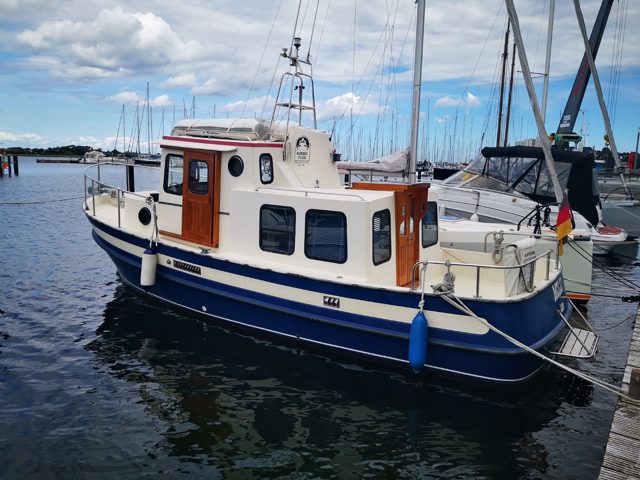 Molly im Hafen